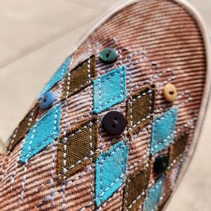 NEW Skechers Cali Argyle Sneakers 7-7.5